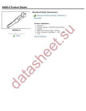 66683-4 datasheet  